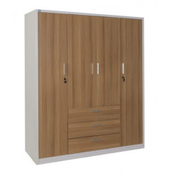 Tủ sắt đựng quần áo hiện đại TU18B3C4