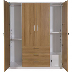 Tủ sắt đựng quần áo hiện đại TU18B3C4