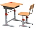 Bộ bàn ghế học sinh Hòa Phát khung sắt BHS20-1
