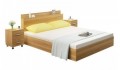 Giường ngủ có ngăn kéo và kệ đầu giường dài 1.4m GN70