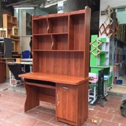 Bàn học có giá sách dài tiện lợi rộng 1.2m BLG12XĐ
