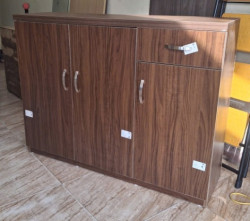 Nhận đóng tủ đựng giày gỗ công nghiệp theo yêu cầu KG08