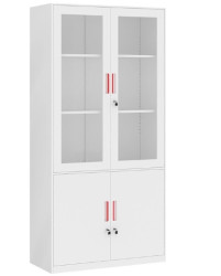 Tủ tài liệu sắt trắng theone TU09K3D