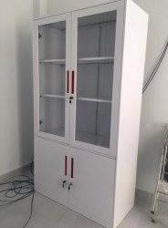 Tủ tài liệu sắt trắng theone TU09K3D