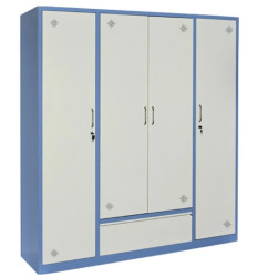 Tủ đựng quần áo bằng sắt TU15B3C4