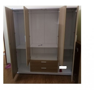 Tủ sắt đựng quần áo hiện đại TU18B3C4
