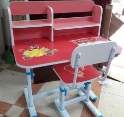 Bàn học sinh liền giá sách The one Hòa Phát BHS29C-3