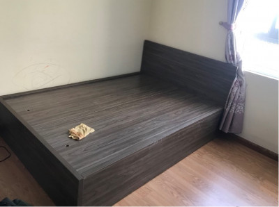  Giường ngủ gỗ công nghiệp giá rẻ rộng 1.5m GN03
