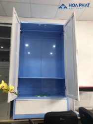 Tủ sắt đựng quần áo Hòa Phát TU17B1C2