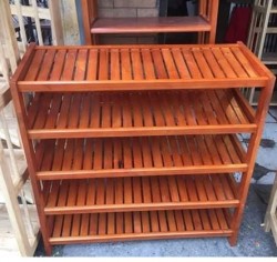 Kệ để giày dép bằng gỗ 5 tầng rộng 80cm KG5T80