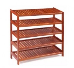 Kệ để giày dép bằng gỗ 5 tầng rộng 80cm KG5T80