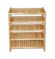 Kệ để giày dép bằng gỗ 5 tầng rộng 80cm KG5T80