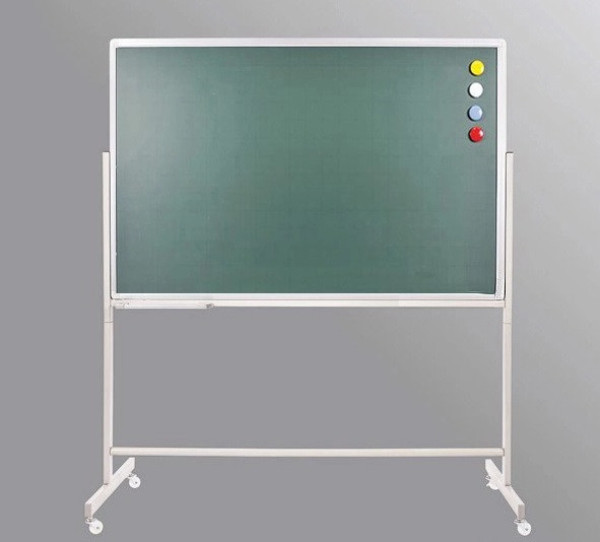 Bảng viết phấn có chân di động chống loá kích thước 180x120cm