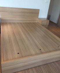 Giường ngủ gỗ công nghiệp rộng 1.2m GN68