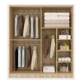 Tủ đựng quần áo giá rẻ rộng 1.9m TAG69