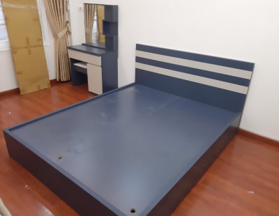 Giường ngủ gỗ công nghiệp MDF rộng 1.6m GN59