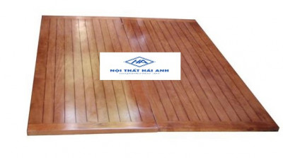 Dát giường phản gấp gỗ xoan tự nhiên cao 3.5cm KT 180x200cm PH908