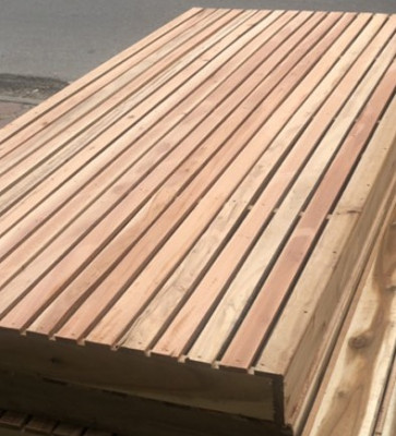 Dát giường hộp gỗ tự nhiên cao 9cm KT: 120x190cm PHK05