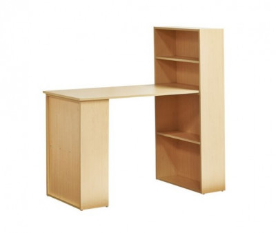 Bàn liền kệ sách bằng gỗ công nghiệp BGKS07