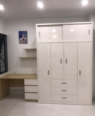 Tủ quần áo gỗ + bàn học TAG35