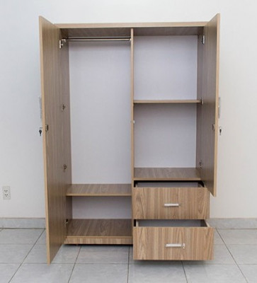 Tủ quần áo giá rẻ gỗ công nghiệp  rộng 1m TAG12