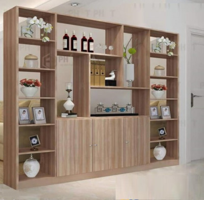 Tủ kệ gỗ trang trí phòng khách rộng 2m TS55