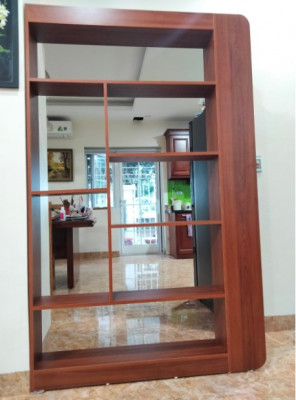 Tủ để sách tiện lới gỗj công nghiệp rộng 90cm TS32