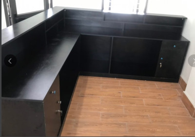 Bàn quầy lễ tân văn phòng giá rẻ BQL34 