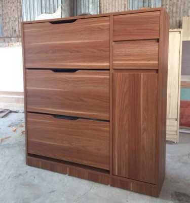 Tủ để giày dép tiện lợi bằng gỗ giá rẻ TKG08
