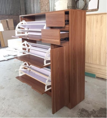 Tủ để giày dép tiện lợi bằng gỗ giá rẻ TKG08