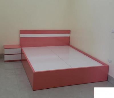 Giường ngủ cho bé gái rộng 1.2m GCNG63