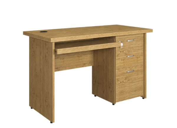 Bàn làm việc gỗ hộc sát đất 1m2 giá rẻ The One AT120SHL3DFR