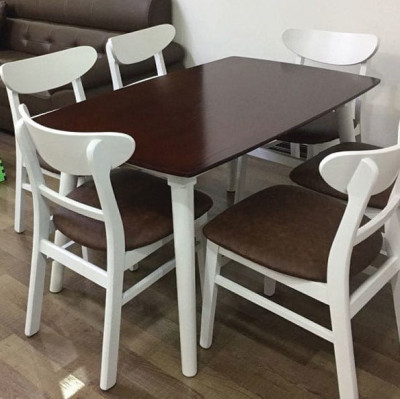 Bộ bàn ghế ăn giá rẻ rộng 1.6m 1bàn + 6 ghế BGMG07