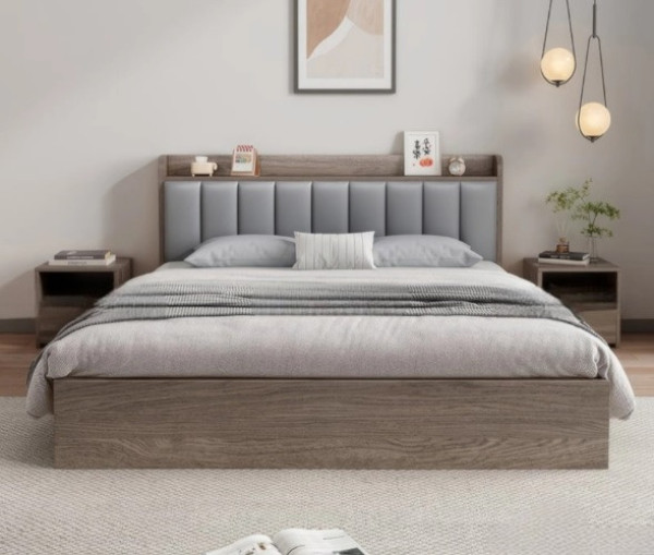 Giường Gỗ Công Nghiệp Đẹp Sang Trọng Hiện Đại 1m2-1m8 GN74