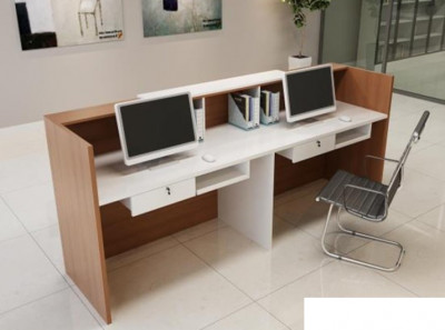 Bàn thu ngân giá rẻ dài 1.8m BQG26