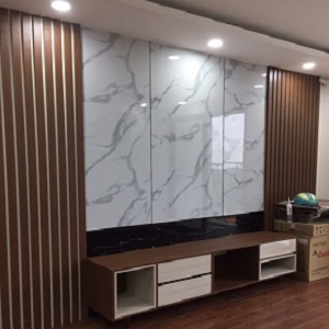 Ốp tường nhựa PVC vân đá TNG04 ( giá thi công 290.000đ/mét vuông)