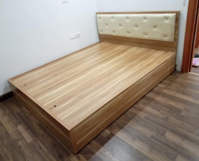 Giường ngủ 2 ngăn kéo có đệm đầu giường GN30