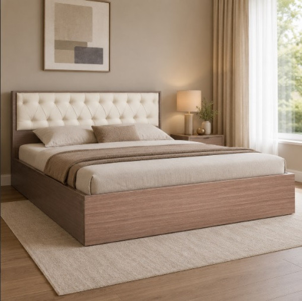 Giường ngủ gỗ công nghiệp đơn giản đẹp GN30