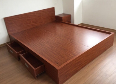Giường ngủ 1.2x2m có ngăn kéo GN31