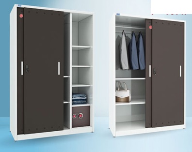 Tủ sắt đựng quần áo cánh lùa CA-10A-2K