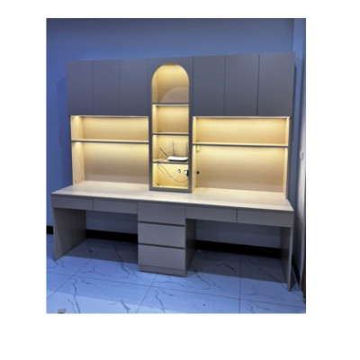 Bàn học bàn làm việc có giá sách BGKS39 - tặng kèm đèn led