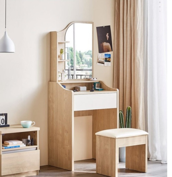 Bàn phấn trang điểm gỗ công nghiệp mini hiện đại BPG20