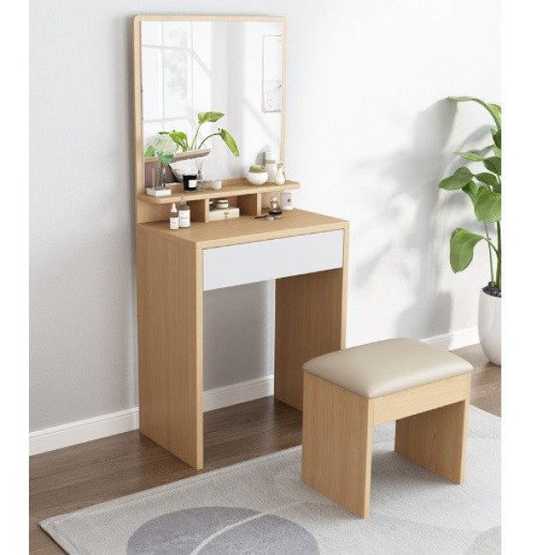 Bộ bàn phấn trang điểm nhỏ gọn hiện đại BPG21