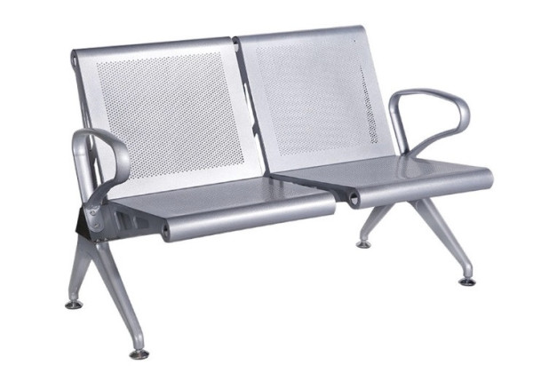 Ghế phòng chờ khung thép sơn tĩnh điện GPC03