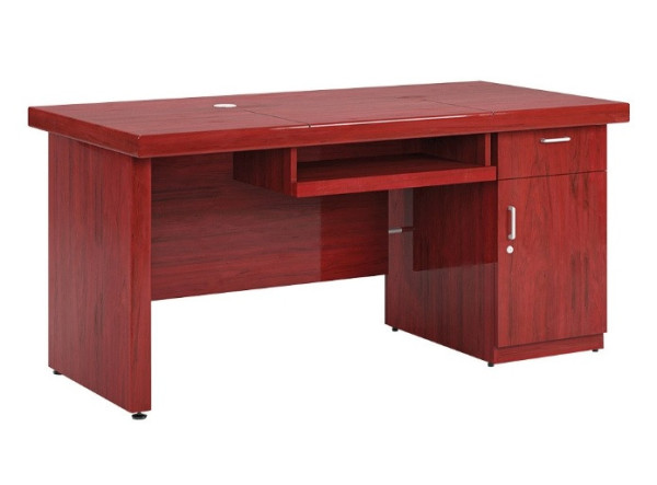 Bàn làm việc lãnh đạo gỗ sơn PU 1m6 The One  ET1600T