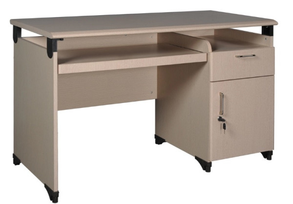 Bàn làm việc văn phòng để máy tính có hộc liền 1m2 The One NTM120S/NTM120