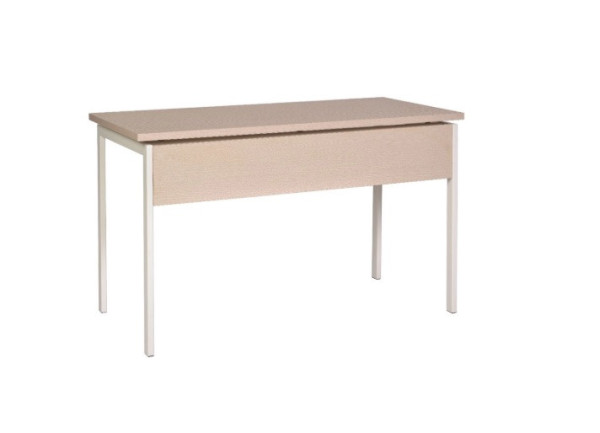 Bàn làm việc chân sắt mặt gỗ HR160C9
