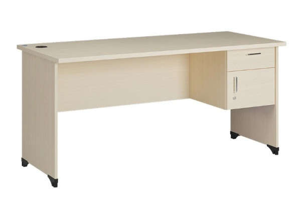Bàn làm việc bằng gỗ công nghiệp có hộc liền  AT160HL